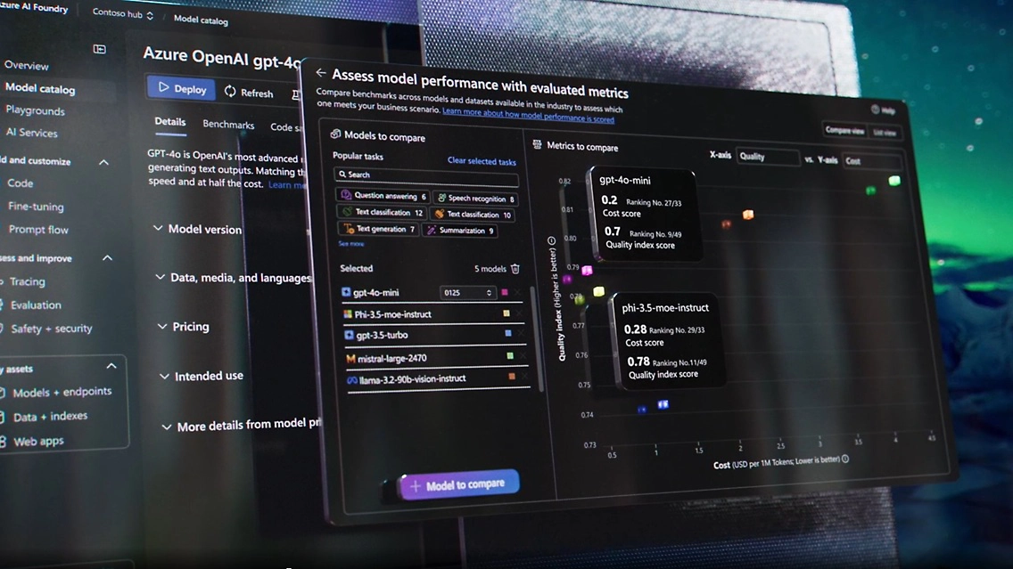 Microsoft estrena una métrica de seguridad para comparar modelos de IA en Azure Foundry