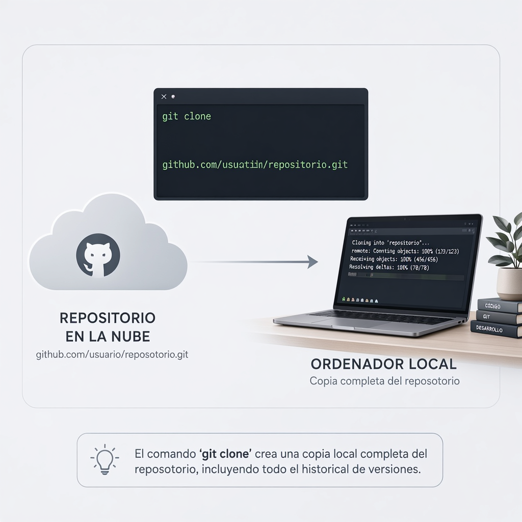 Clonado de repositorios